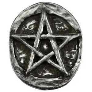 Pentagram pocket stone