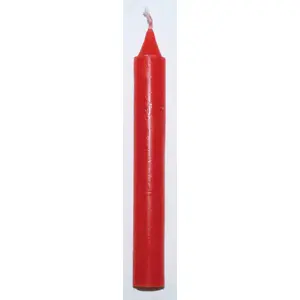 Red 6" Household Candle