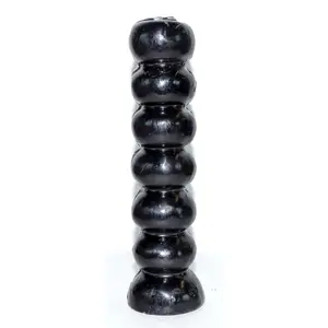 6 1/2" Black Seven Knob candles