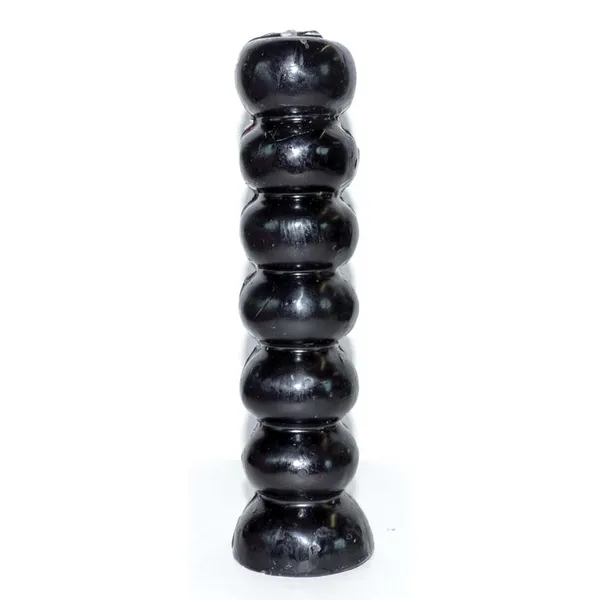 6 1/2" Black Seven Knob candles