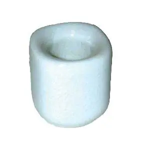 White Ceramic chime holder