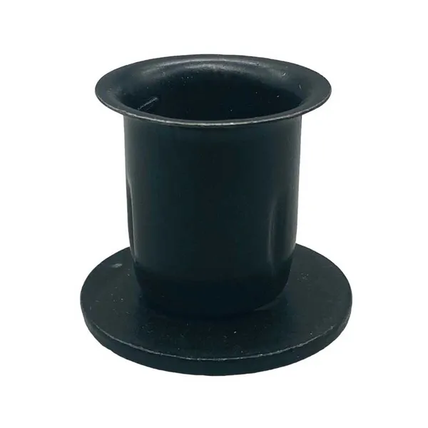 Button taper candle holder