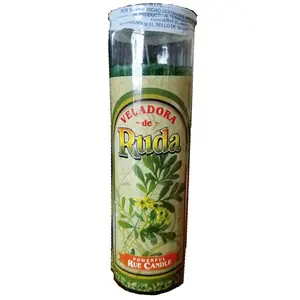 Rue green aromatic jar candle