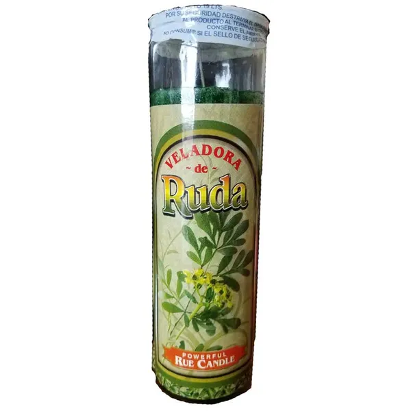 Rue green aromatic jar candle