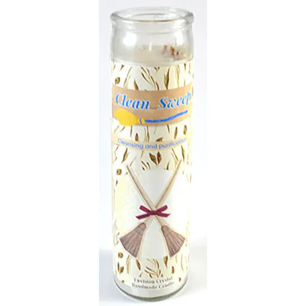 Clean Sweep aromatic jar candle