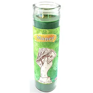 Money aromatic jar candle