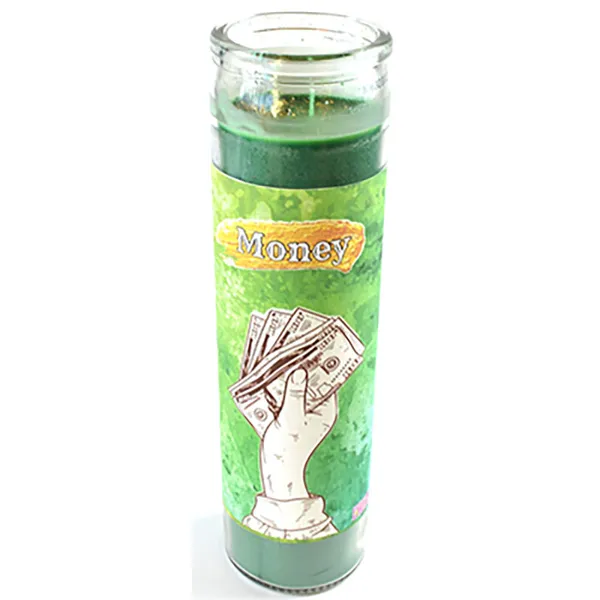 Money aromatic jar candle