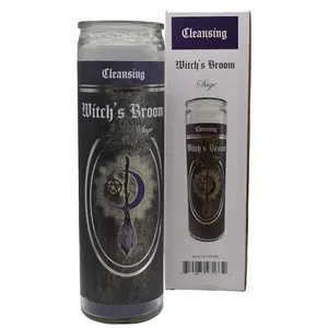 90 hr Witchs Broom (Sage) jar candle