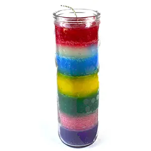 7 Color 7-day jar candle