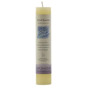 Astral Journey Reiki Charged pillar candle