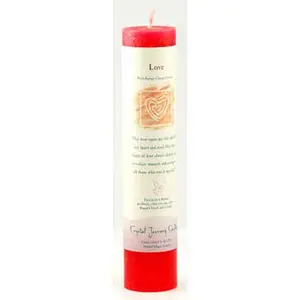 Love Reiki Charged Pillar candle
