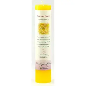 Positive Energy Reiki Charged Pillar Candle
