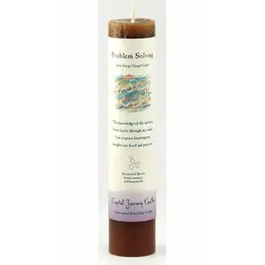 Problem Solving Reiki Charged Pillar Candle