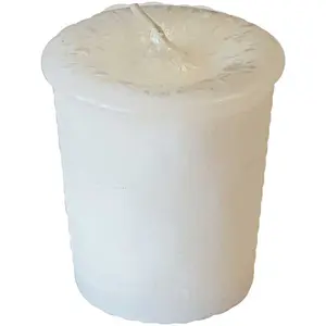Cleansing Herbal votive - white