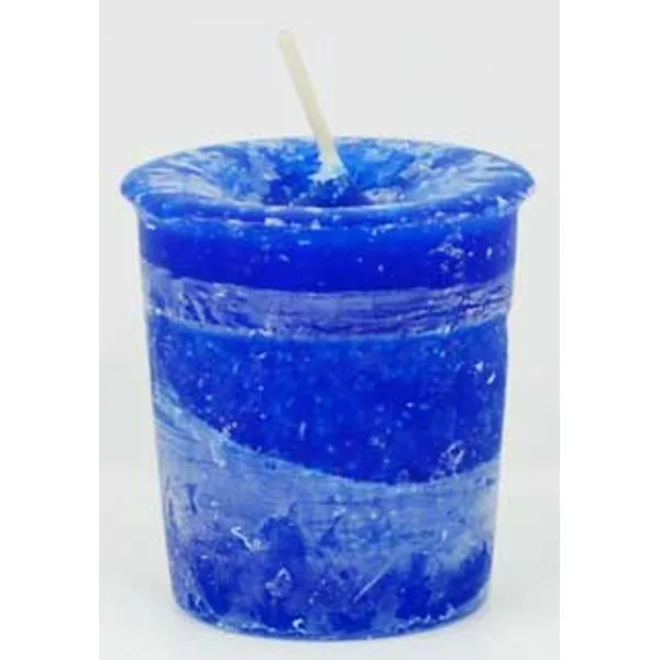 Good Health Herbal votive - blue
