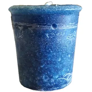 Gratitude Herbal votive - Midnight Blue