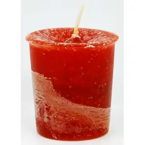 House Warming Herbal votive - red brown