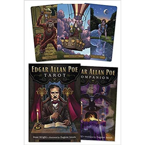 Edgar Allan Poe tarot (deck & book) by Wright & Smith