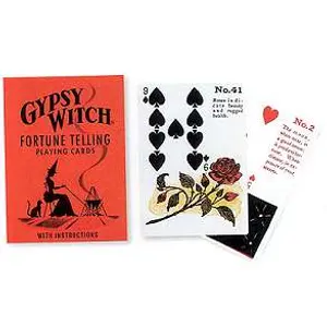 Gypsy Witch Fortune Telling Playing Card by Mlle Lenormand (attributed)