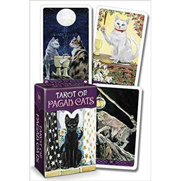 Pagan Cats mini tarot by Messina & Airaghi