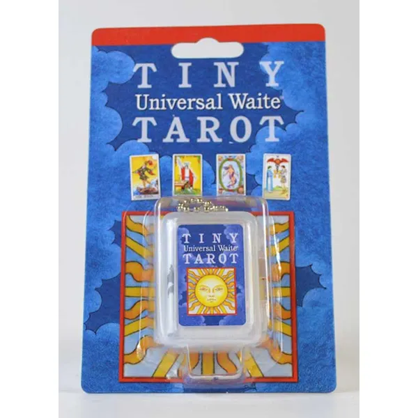 Tiny Tarot Key Chain (Universal Waite Tarot) by Smith & Hanson-Roberts
