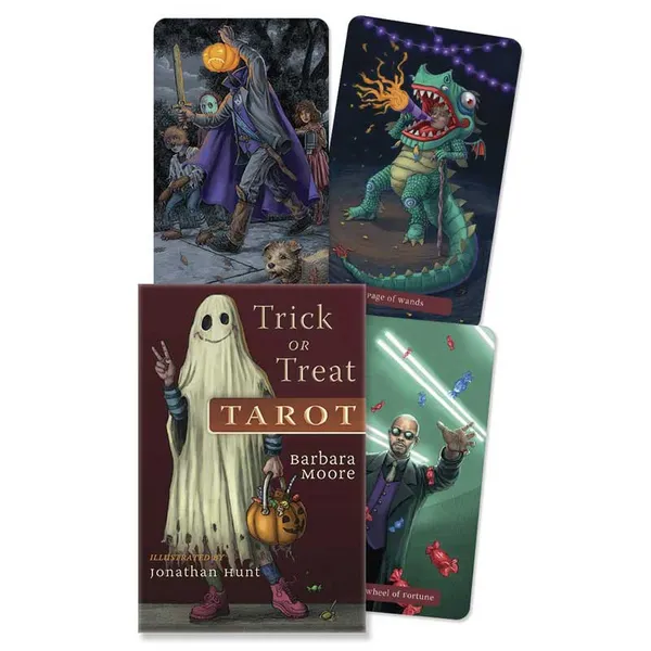 Trick or Treat tarot (deck & book) by Jonathan Hunt