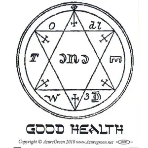 Good Health bumper sticker
