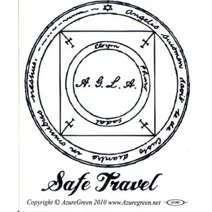 Safe Travel bumper sticker