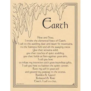 Earth Invocation poster