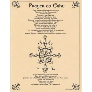 Prayer to Eshu poster