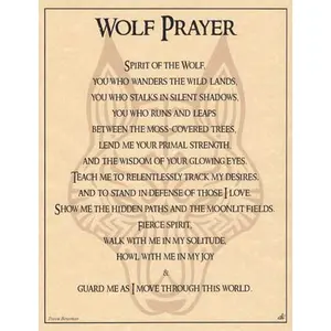 Wolf Prayer poster