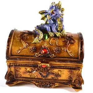 3" x 4 1/2" Dragon chest