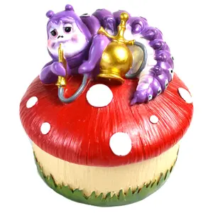 4" dia Caterpillar Alice Mushroom box