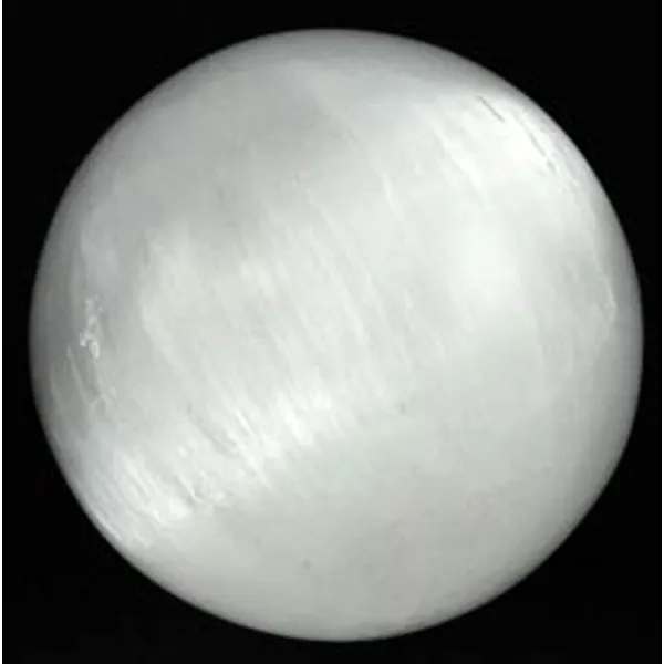 3" Selenite gazing ball