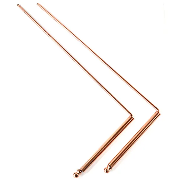 (set of 2) 9 1/4" x 4 1/2" copper Dowsing Rod
