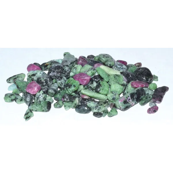 1 lb Zosite, Ruby tumbled chips 5-7mm