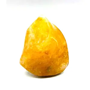 Hematoid Quartz Yellow flame shape