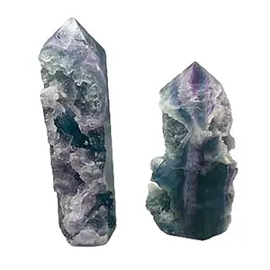 1.2-1.7# Fluorite, natural 1 side obelisk