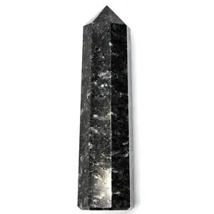 7"+ Larvikite obelisk