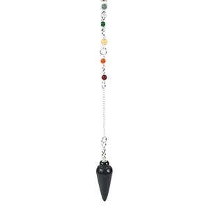 Bloodstone 7 Chakra pendulum
