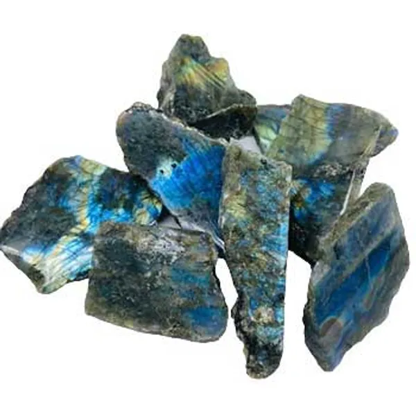 1 lb Labrodorite polished 1 side