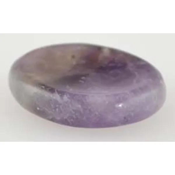 Amethyst worry stone