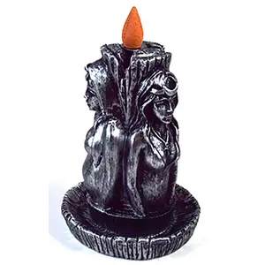 5 1/2" Maiden, Mother, Crone backflow incense burner