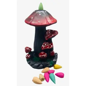 7" Mushroom backflow burner