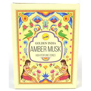 10 Amber Musk backflow cones Sree Vani
