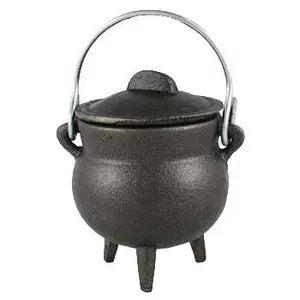 Plain Cast Iron Cauldron 3"