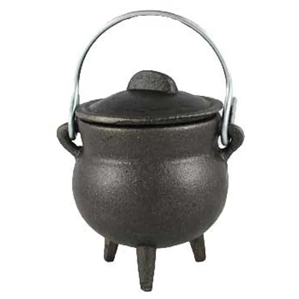 Plain Cast Iron Cauldron 3"