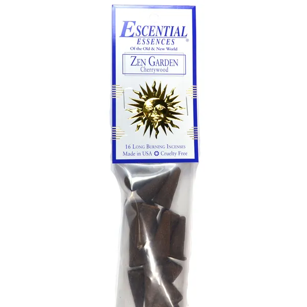 16/pk Zen Garden escential essences incense cones