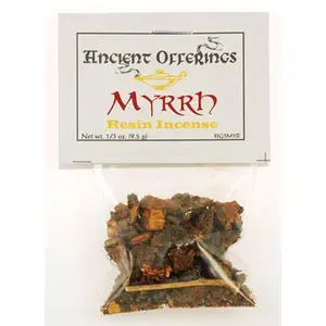 Myrrh granular incense 1/3 oz