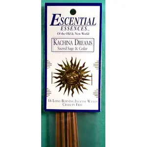 16/pk Kachina Dreams escential essences incense sticks